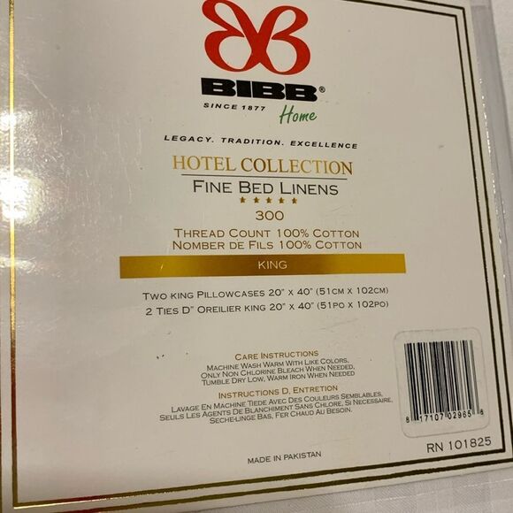 300 Thread Count King-Size Pillow gray pillow cases. - Picture 4 of 5